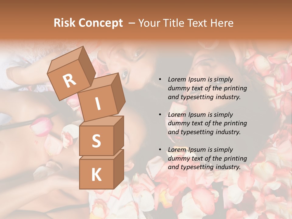 Head Therapeutic Look PowerPoint Template