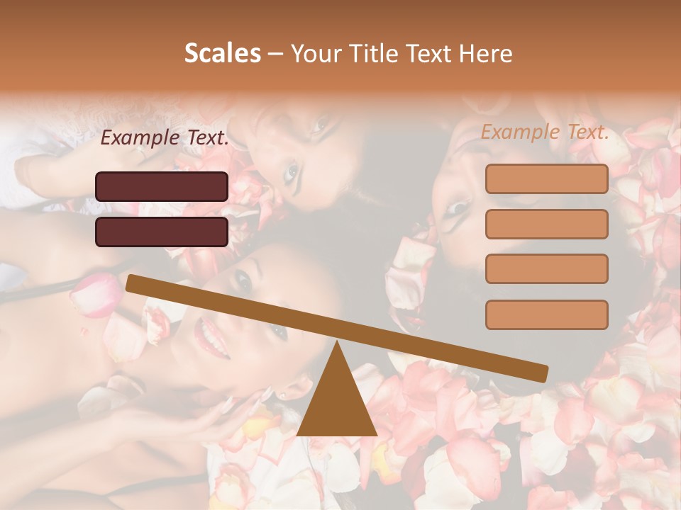 Head Therapeutic Look PowerPoint Template