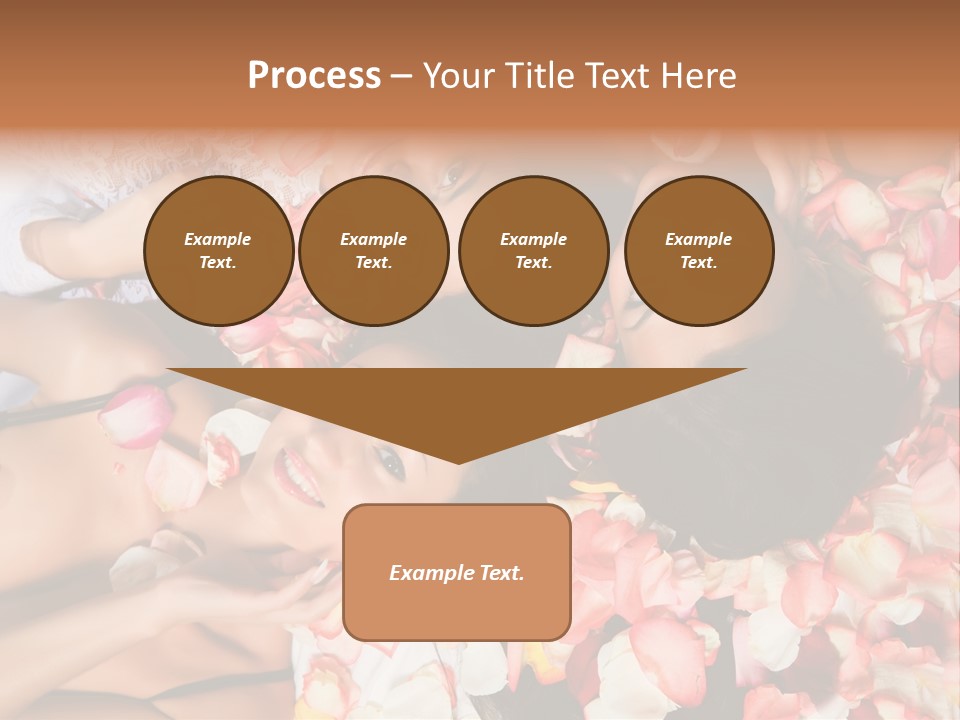 Head Therapeutic Look PowerPoint Template