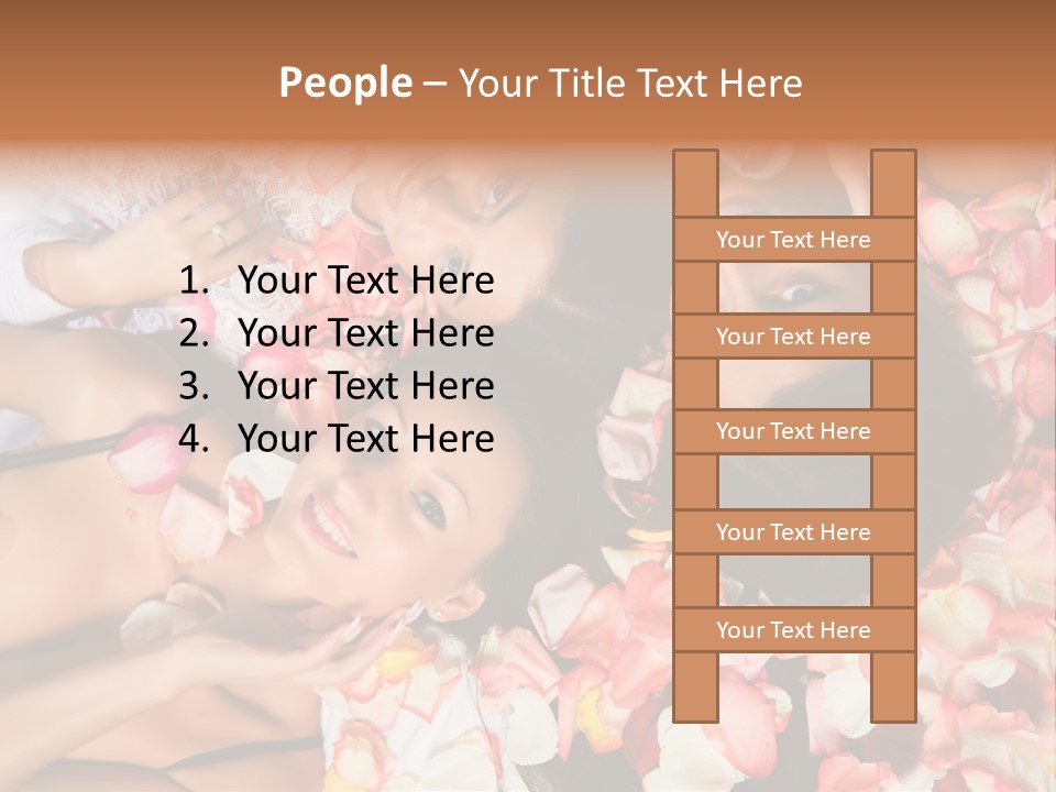 Head Therapeutic Look PowerPoint Template
