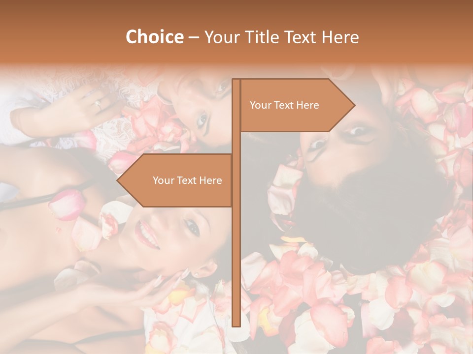 Head Therapeutic Look PowerPoint Template