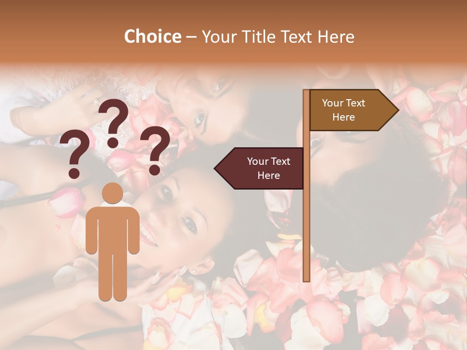 Head Therapeutic Look PowerPoint Template