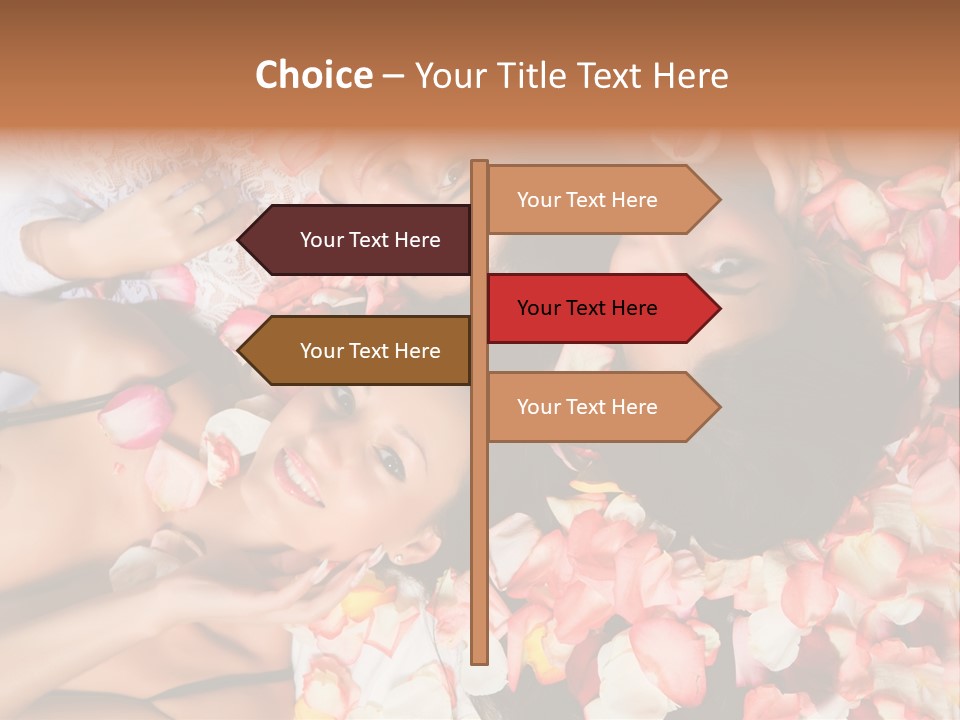 Head Therapeutic Look PowerPoint Template