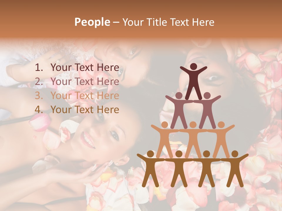 Head Therapeutic Look PowerPoint Template