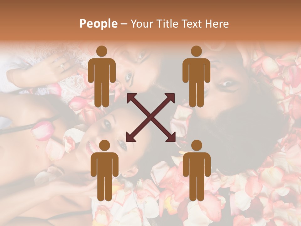 Head Therapeutic Look PowerPoint Template