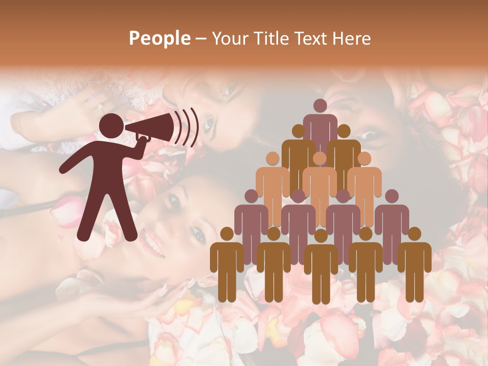 Head Therapeutic Look PowerPoint Template