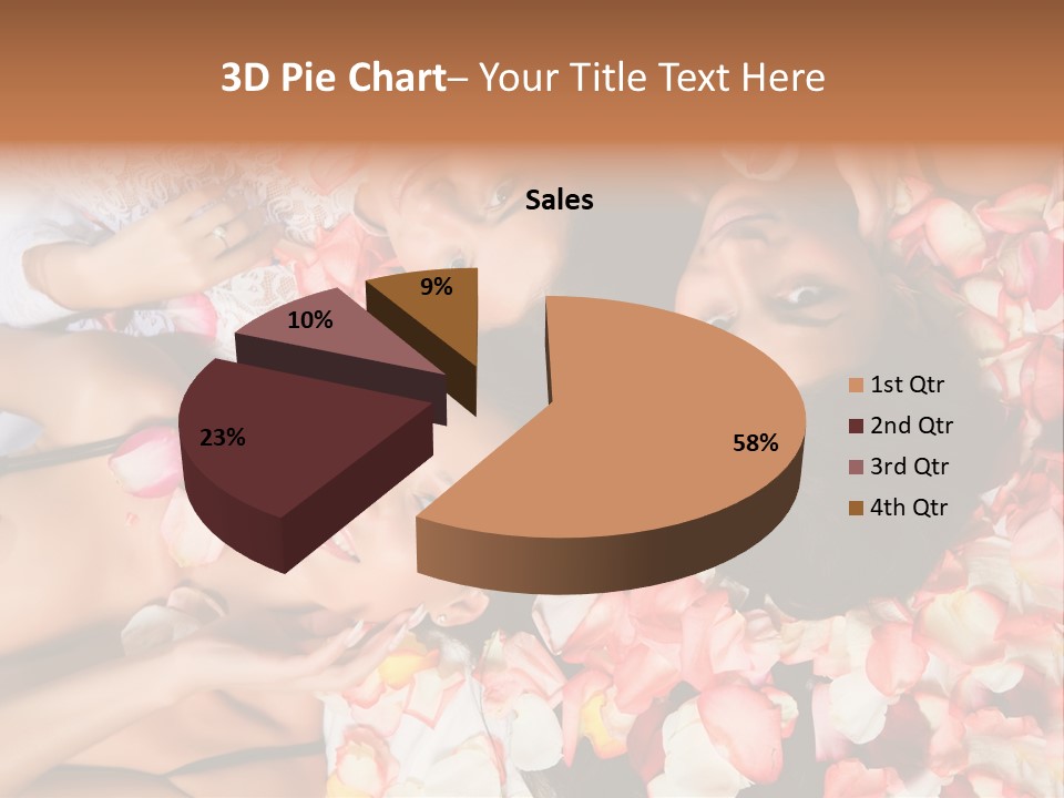 Head Therapeutic Look PowerPoint Template