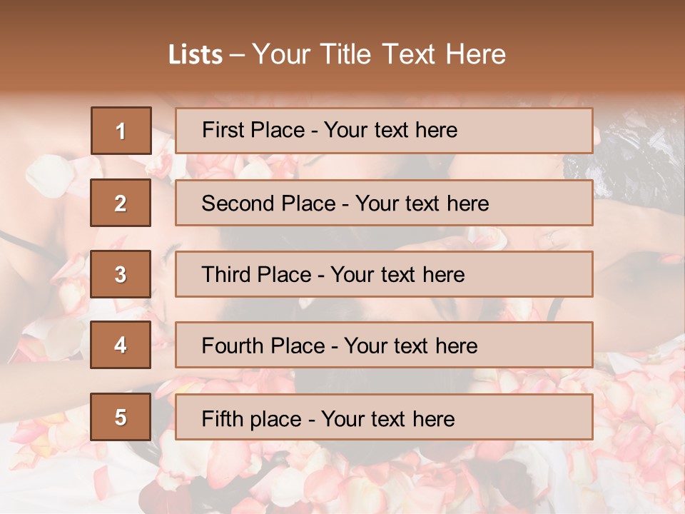 Young Health Makeup PowerPoint Template