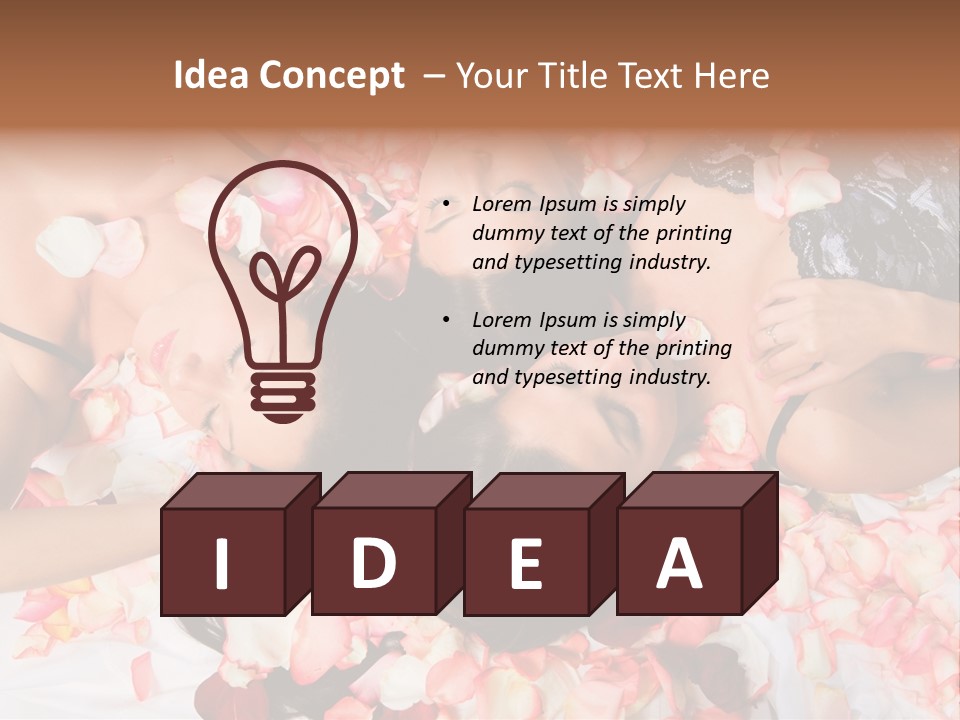 Young Health Makeup PowerPoint Template