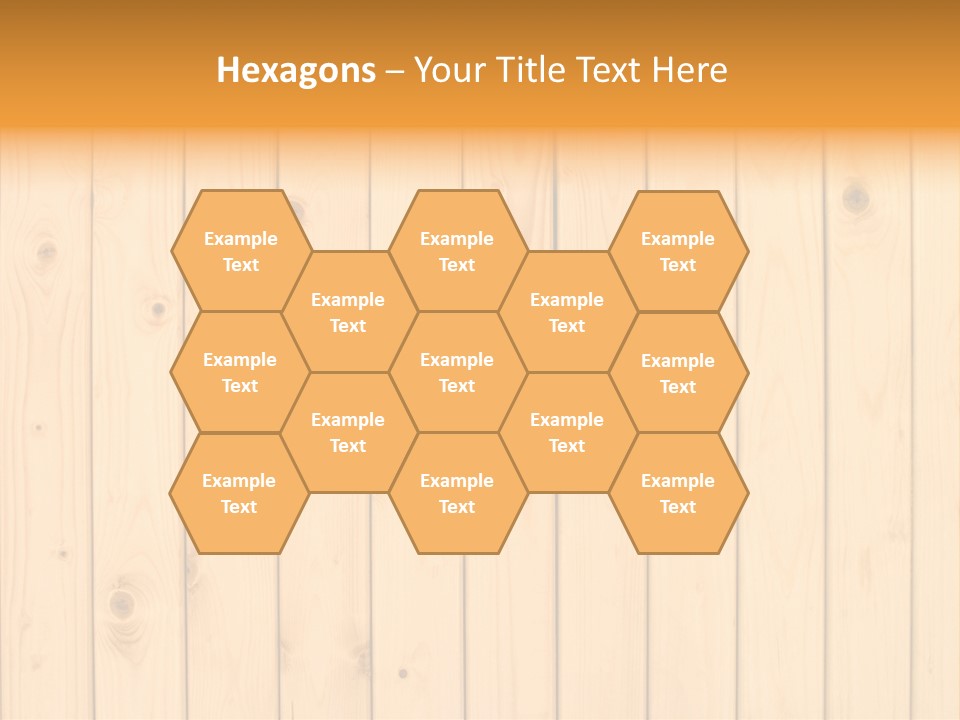 Wool Pine Wooden PowerPoint Template