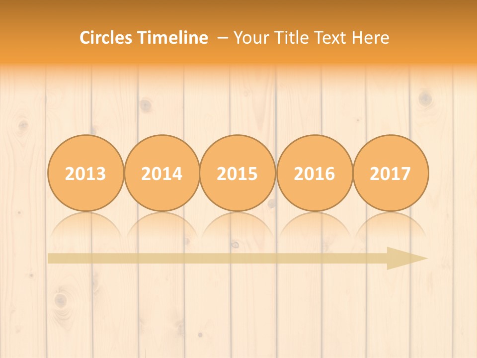 Wool Pine Wooden PowerPoint Template