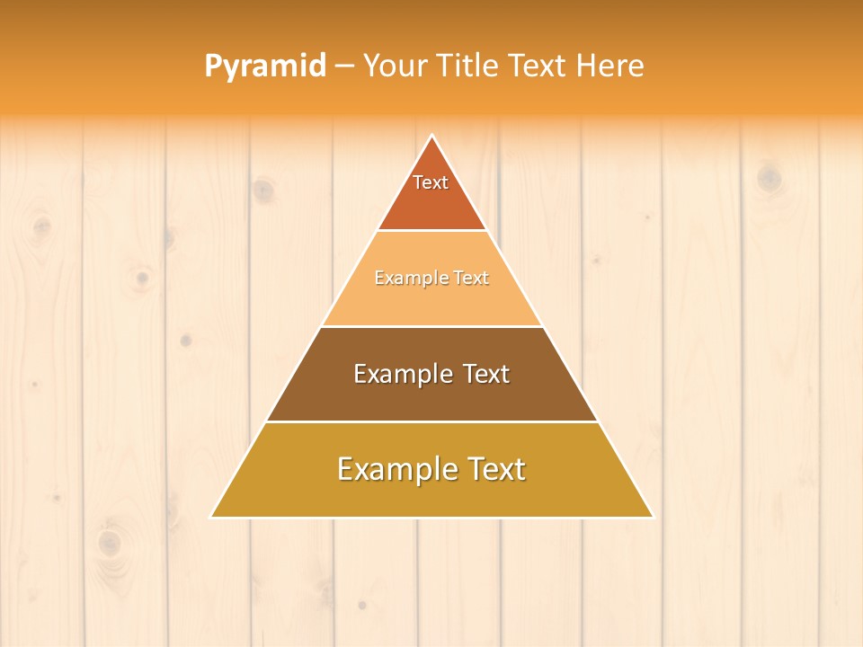 Wool Pine Wooden PowerPoint Template