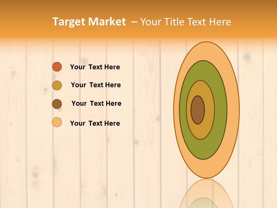 Wool Pine Wooden PowerPoint Template