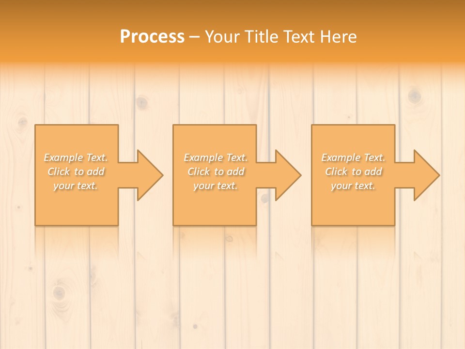 Wool Pine Wooden PowerPoint Template
