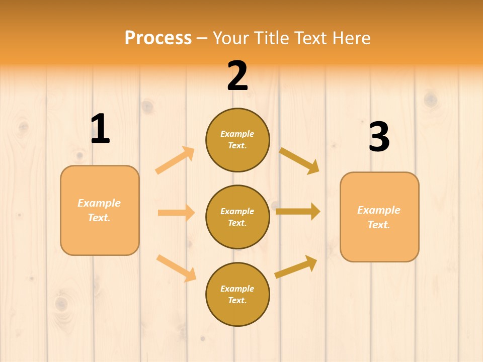 Wool Pine Wooden PowerPoint Template