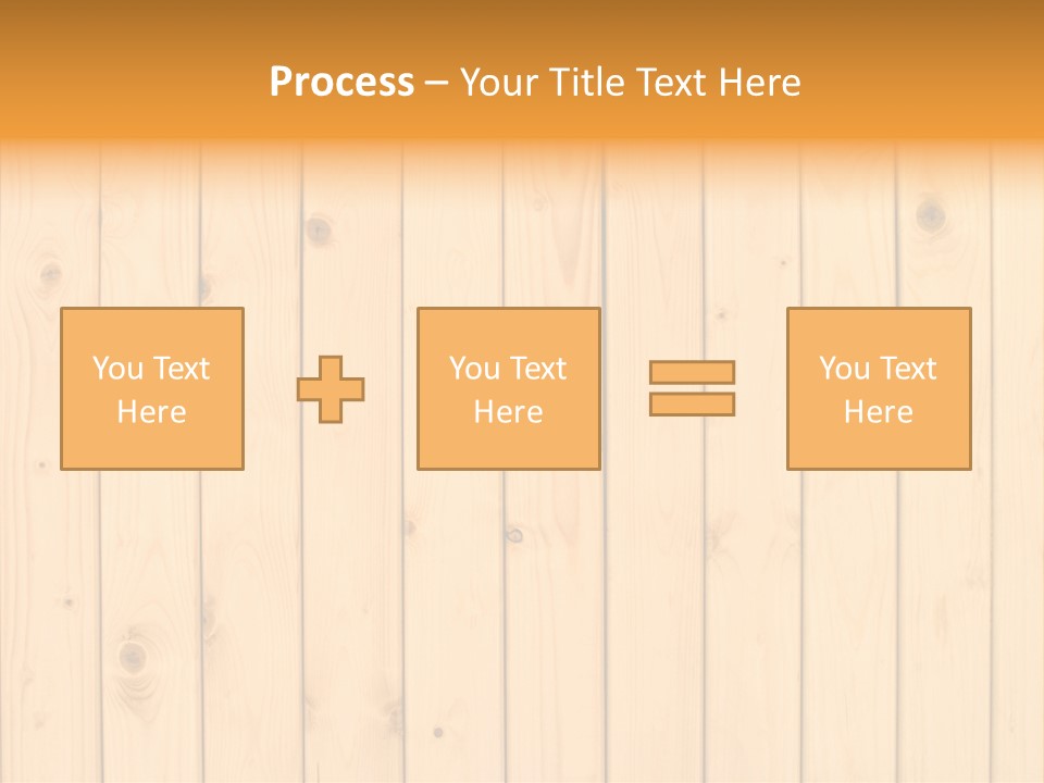 Wool Pine Wooden PowerPoint Template