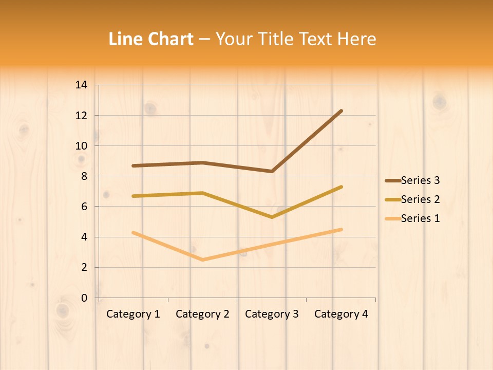 Wool Pine Wooden PowerPoint Template