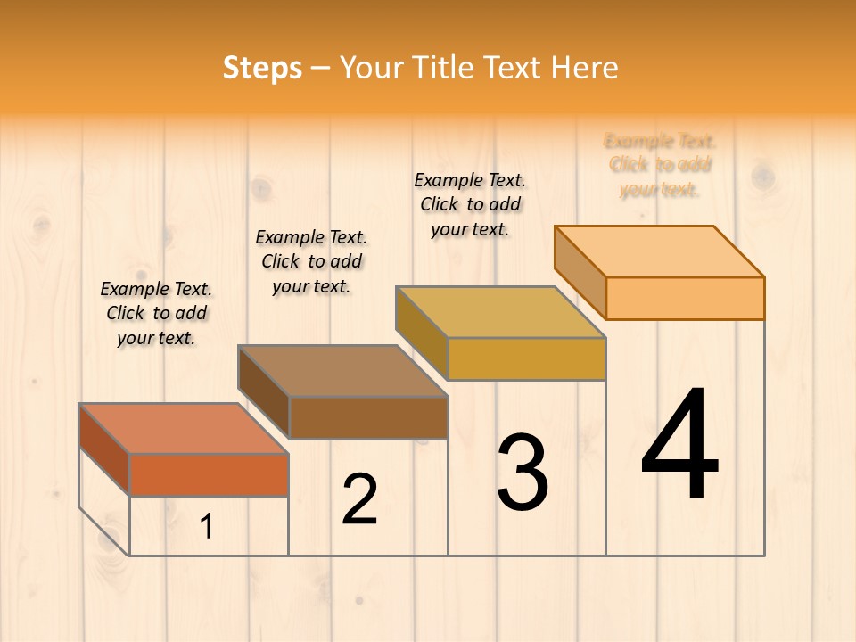 Wool Pine Wooden PowerPoint Template