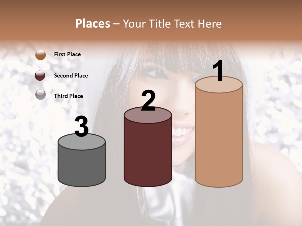 Wonderful Girls PowerPoint Template