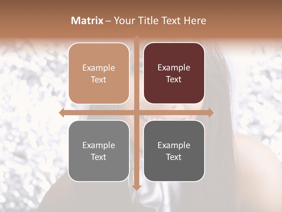 Wonderful Girls PowerPoint Template