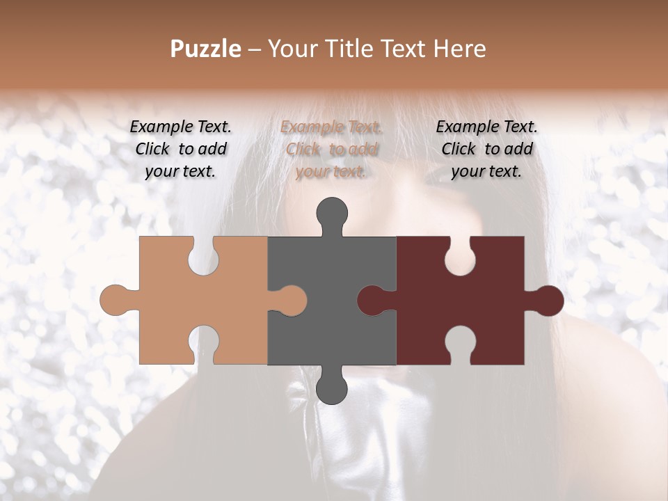 Wonderful Girls PowerPoint Template