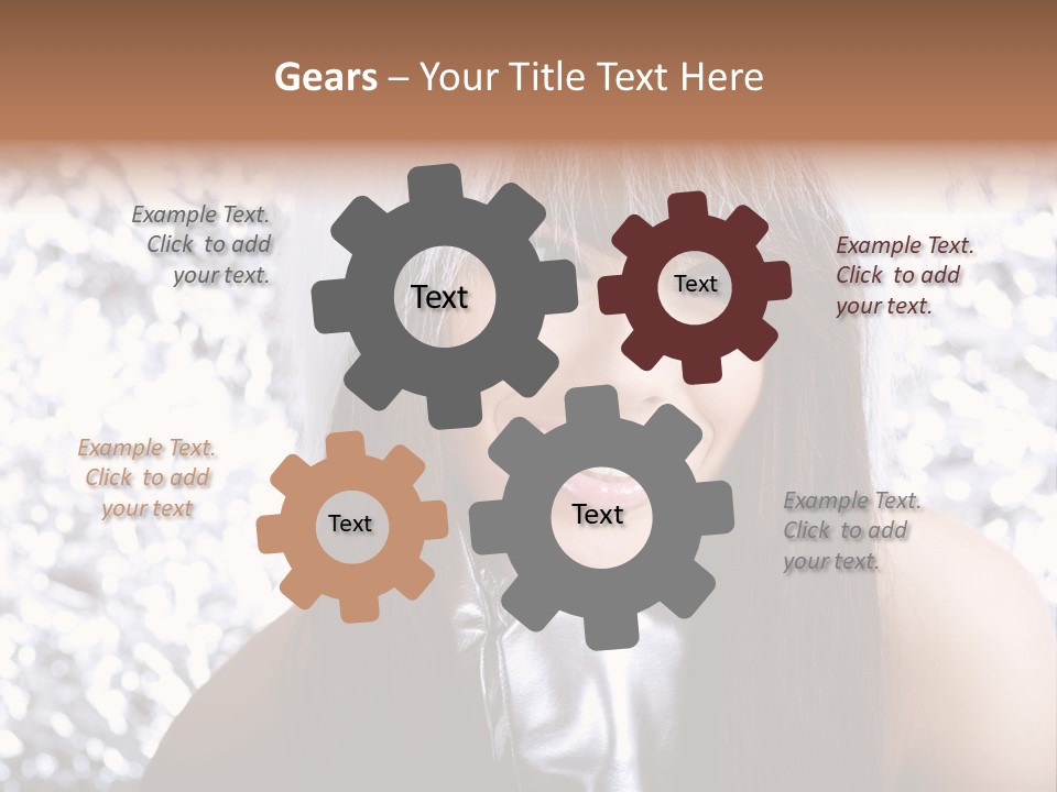 Wonderful Girls PowerPoint Template