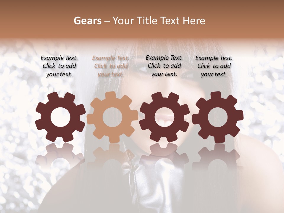 Wonderful Girls PowerPoint Template