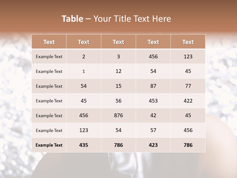 Wonderful Girls PowerPoint Template