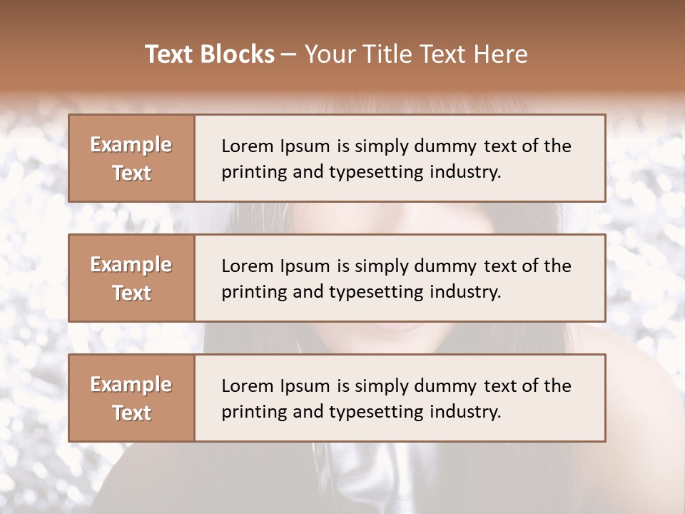 Wonderful Girls PowerPoint Template