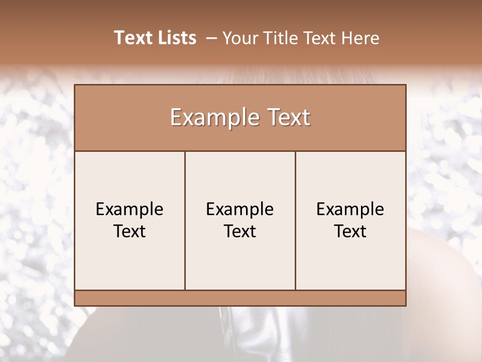 Wonderful Girls PowerPoint Template