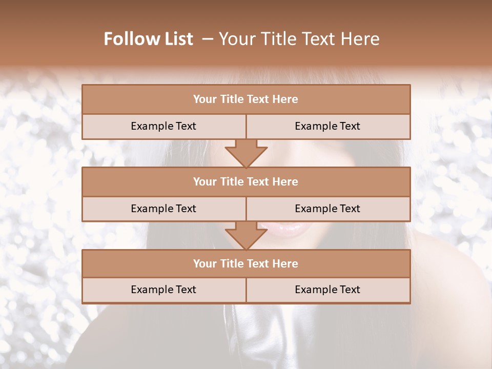 Wonderful Girls PowerPoint Template