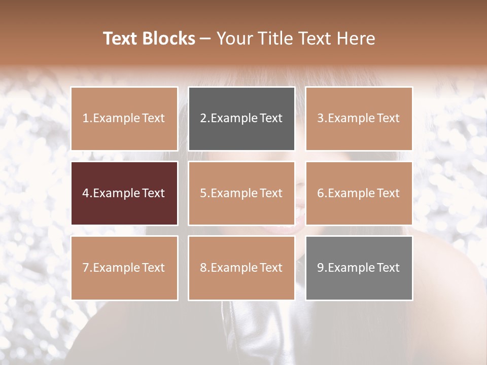 Wonderful Girls PowerPoint Template