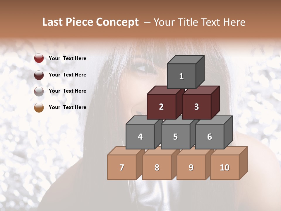 Wonderful Girls PowerPoint Template