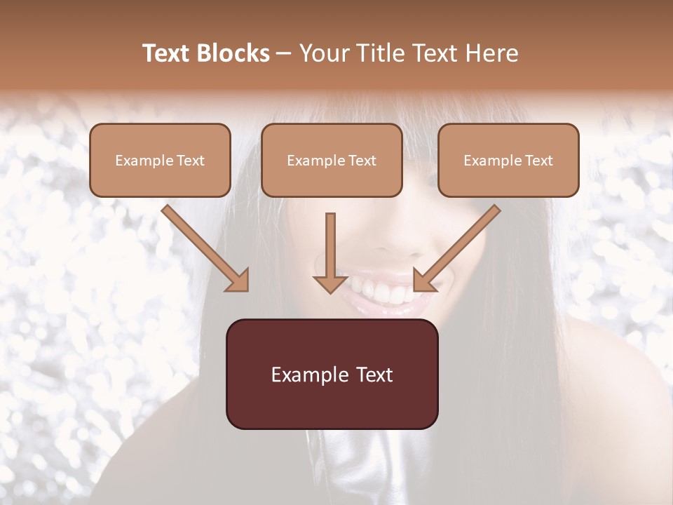 Wonderful Girls PowerPoint Template