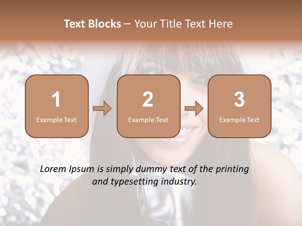 Wonderful Girls PowerPoint Template