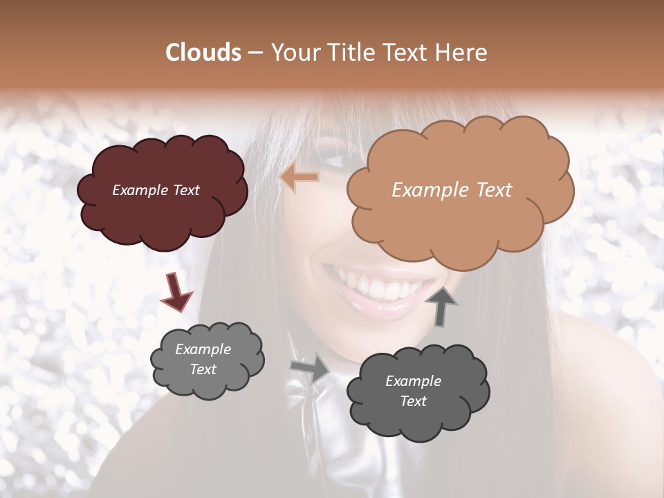 Wonderful Girls PowerPoint Template