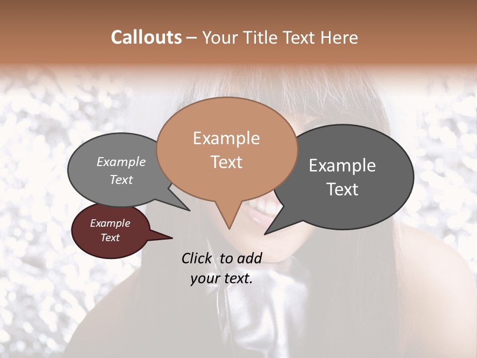 Wonderful Girls PowerPoint Template