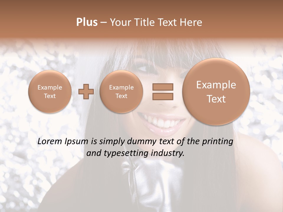 Wonderful Girls PowerPoint Template