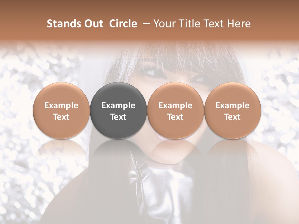 Wonderful Girls PowerPoint Template