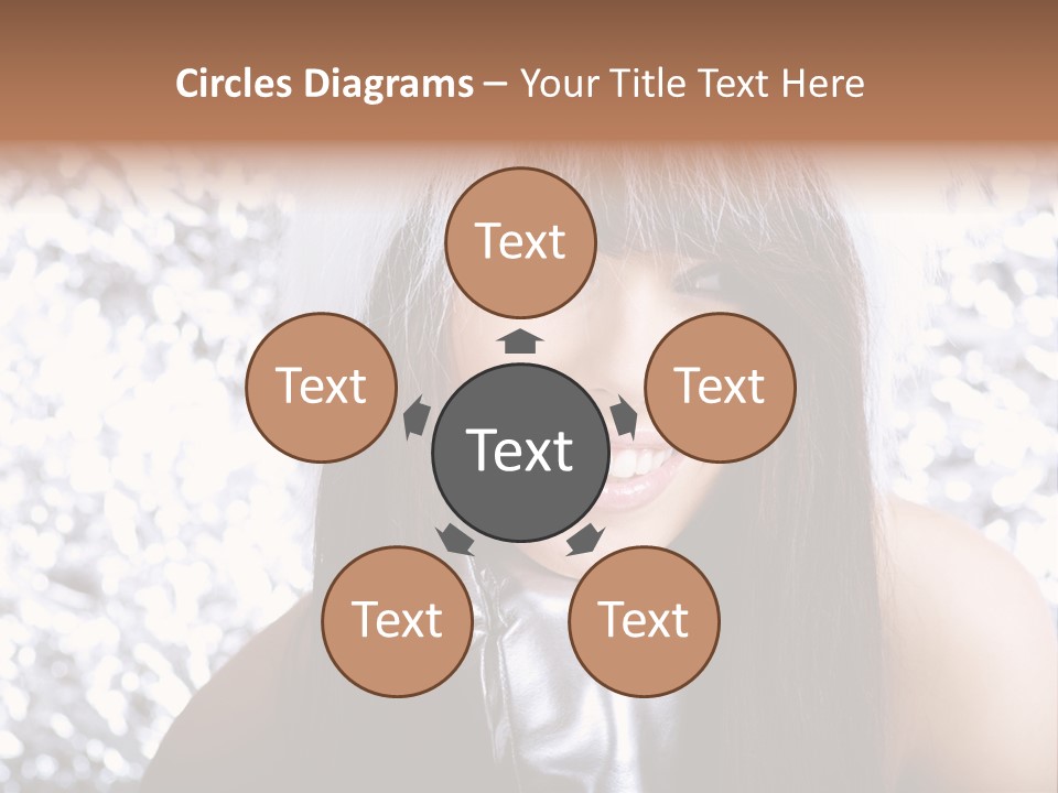 Wonderful Girls PowerPoint Template