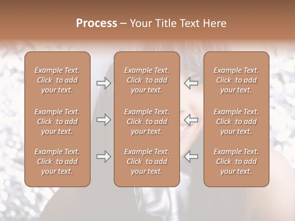 Wonderful Girls PowerPoint Template