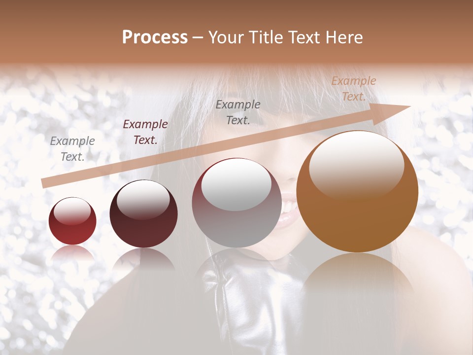 Wonderful Girls PowerPoint Template