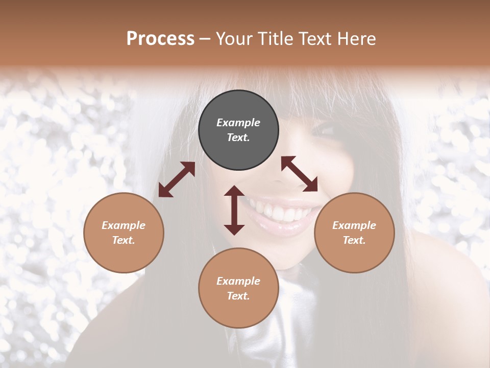 Wonderful Girls PowerPoint Template