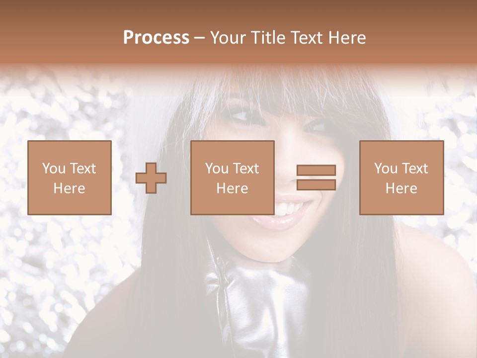 Wonderful Girls PowerPoint Template