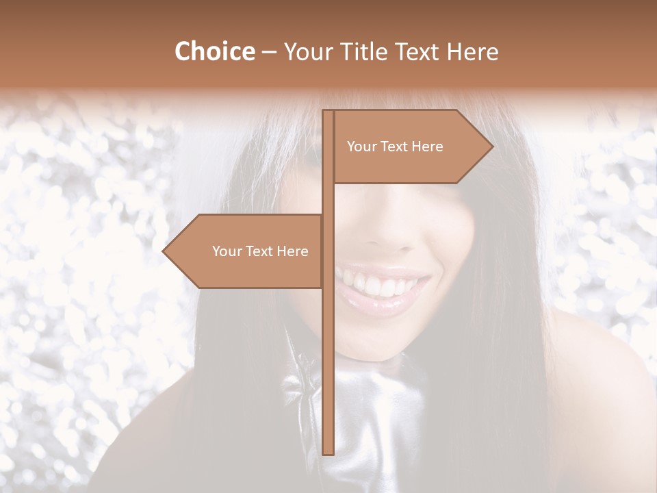 Wonderful Girls PowerPoint Template