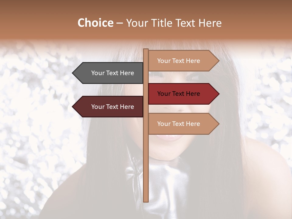 Wonderful Girls PowerPoint Template