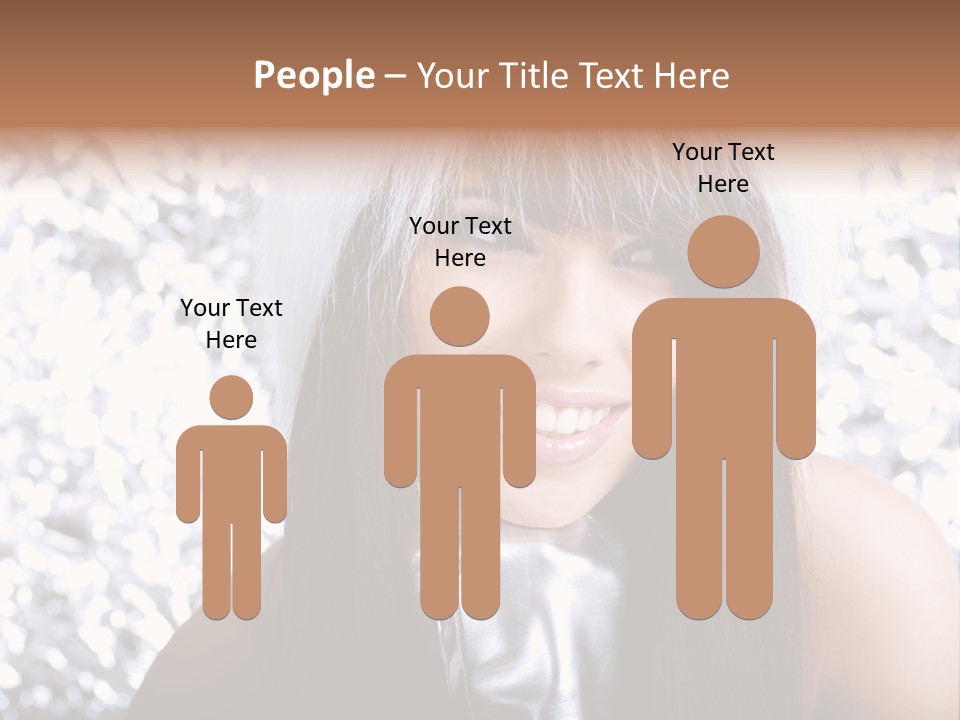 Wonderful Girls PowerPoint Template