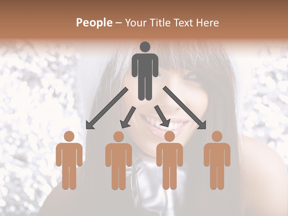 Wonderful Girls PowerPoint Template