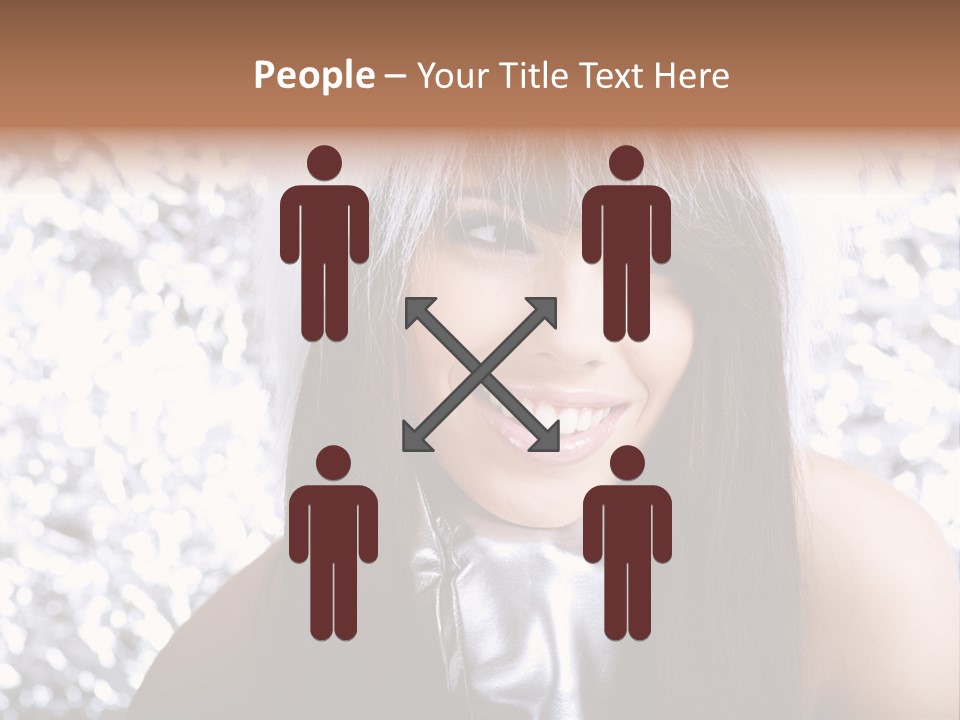 Wonderful Girls PowerPoint Template