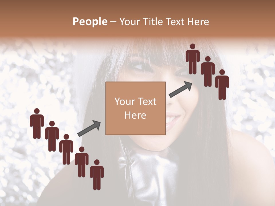 Wonderful Girls PowerPoint Template